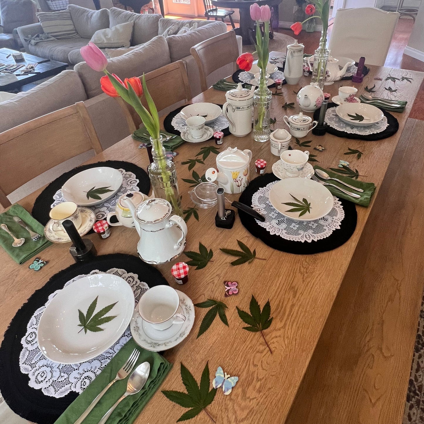 High Tea Party with Herbal Blend Bar (10-12 ppl)