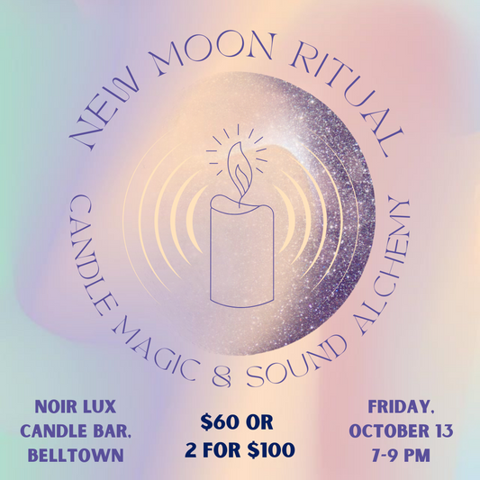 New Moon Ritual: Candle Magic & Sound Alchemy