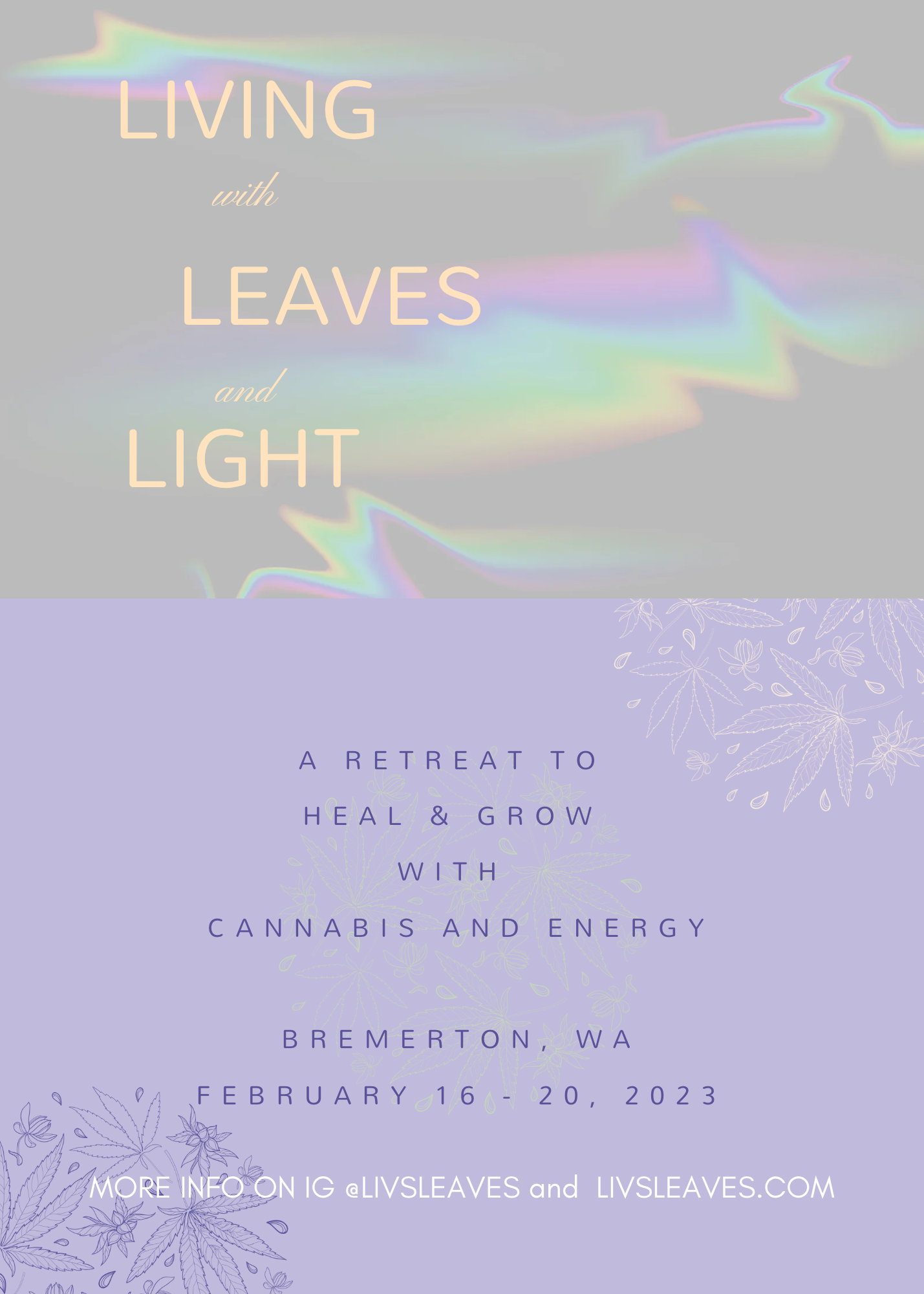 Living with Leaves and Light - Shared King Suite Room - 1/2 Payment - FEB 2023