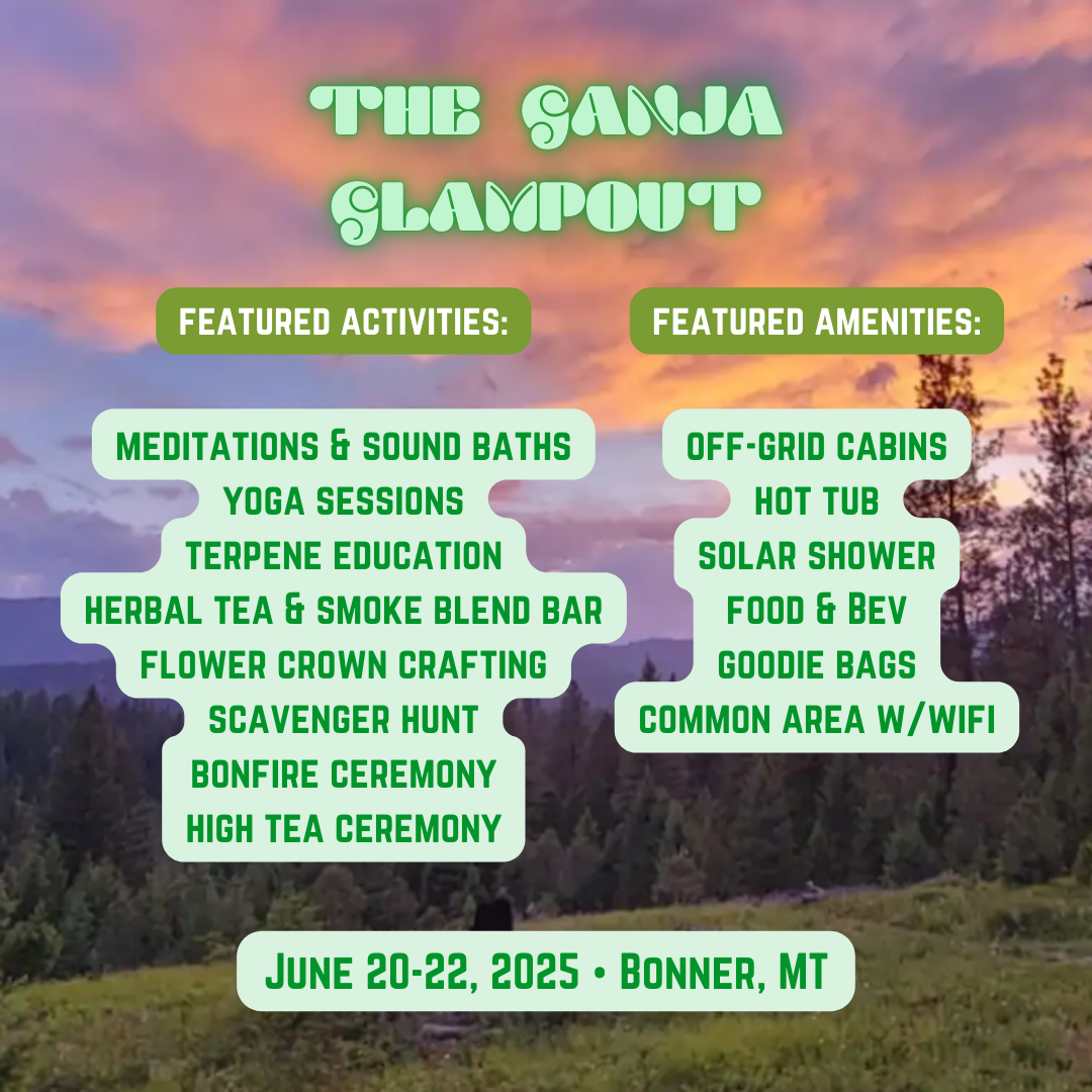 LLL Retreat: The Ganja Glampout - The Shed (50% Early Bird Deposit)