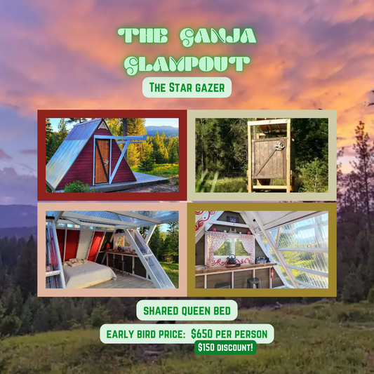 LLL Retreat: The Ganja Glampout - The Star Gazer (50% Early Bird Deposit)