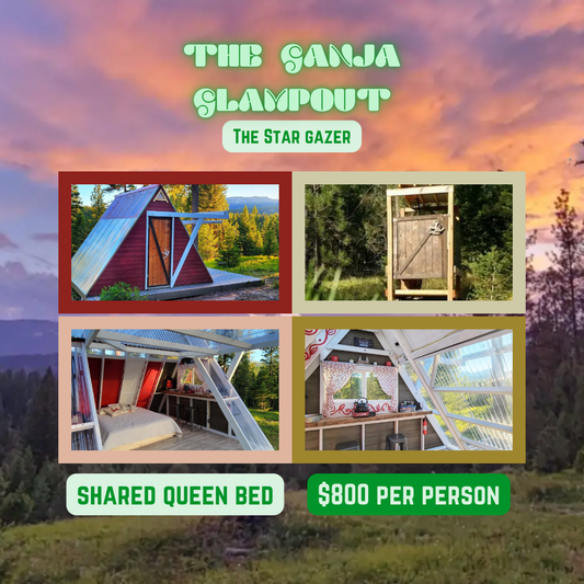 LLL Retreat: The Ganja Glampout - The Star Gazer (50% Deposit)